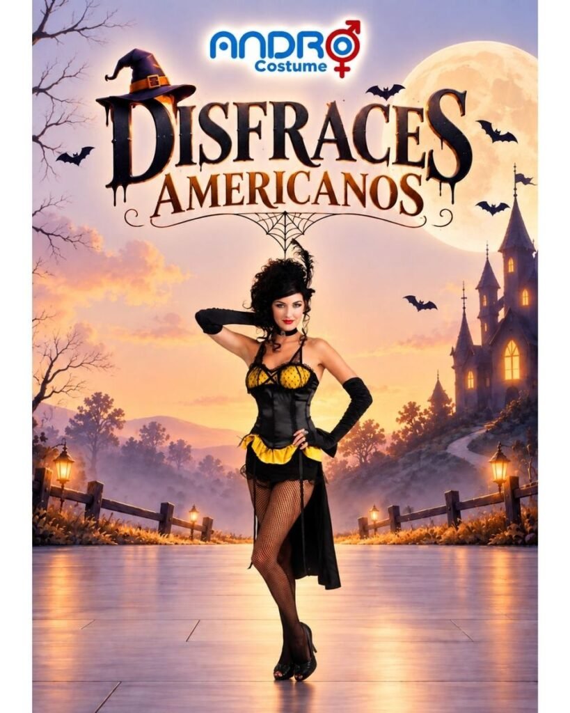 DISFRAZ MUJER CAN CAN- DISFRAZ AMERICANO