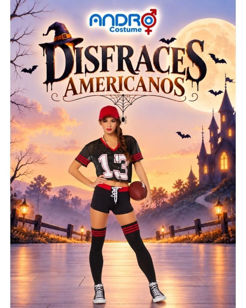 DISFRAZ MUJER FUTBOL AMERICANO – DISFRAZ AMERICANO