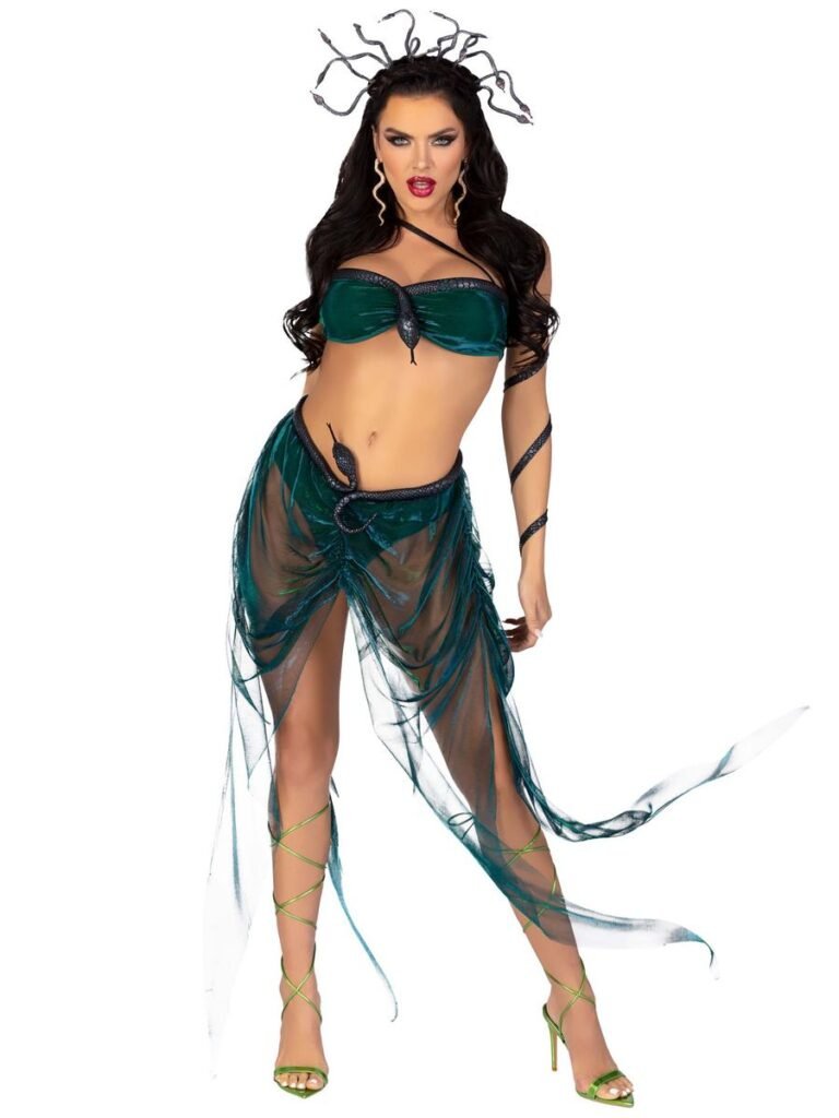 DISFRAZ MUJER MEDUSA SEXY- DISFRAZ AMERICANO