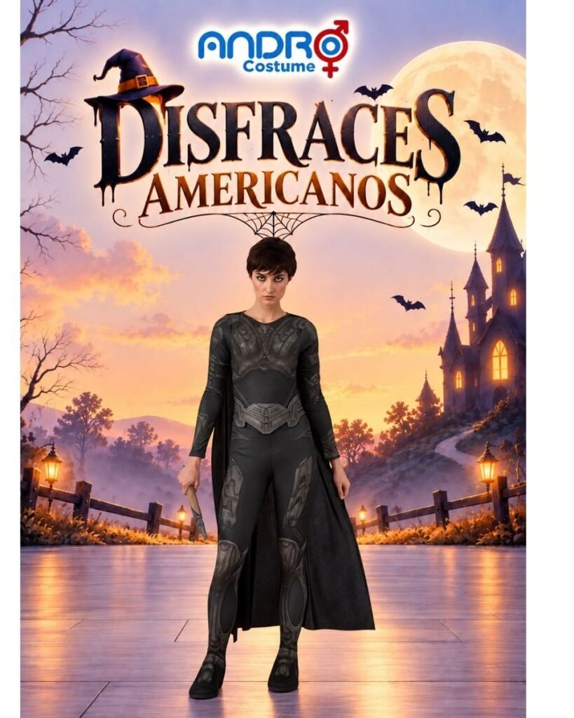 DISFRAZ MUJER SUPERMAN- DISFRAZ AMERICANO