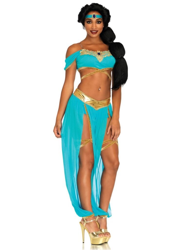 DISFRAZ MUJERS JAZMIN ALADDIN- DISFRAZ AMERICANO