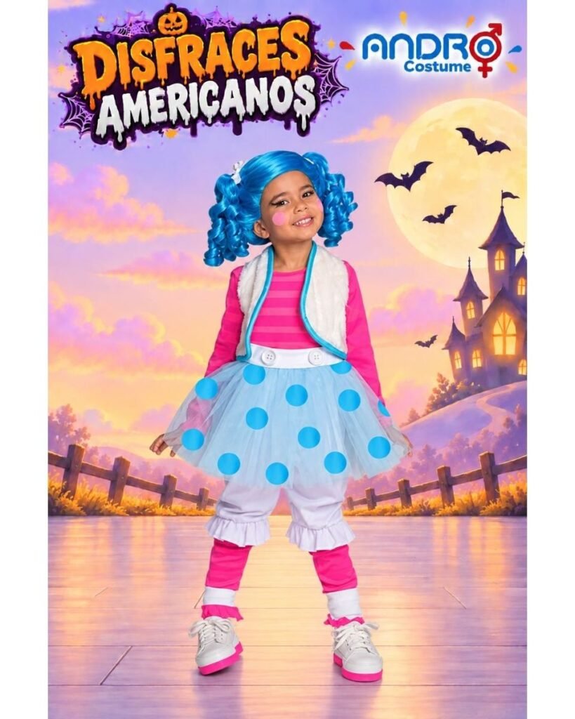 DISFRAZ NIÑA LALA LOOPSY – DISFRAZ AMERICANO