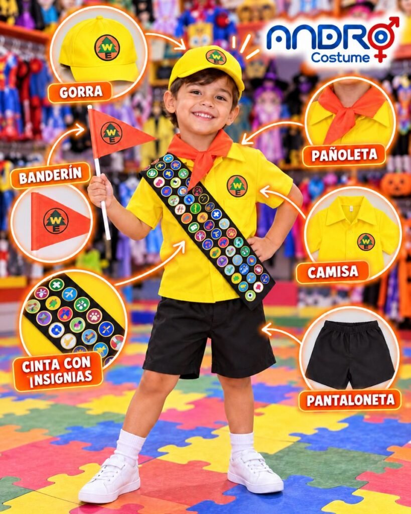 DISFRAZ NIÑO EXPLORADOR PELICULA UP