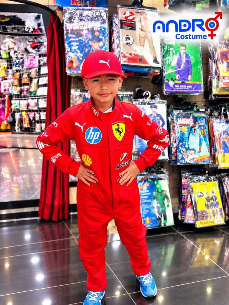 DISFRAZ NIÑO FORMULA 1, PISTA DE CARRERAS