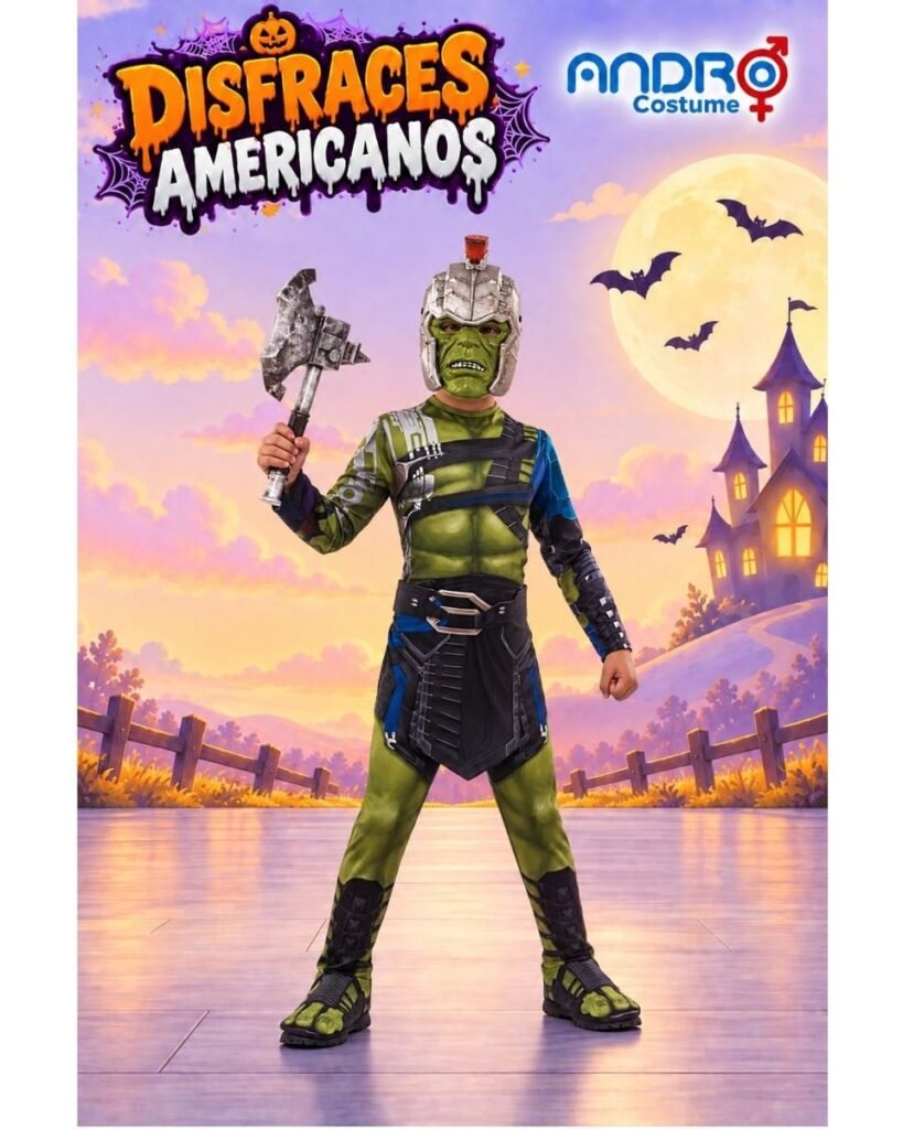 DISFRAZ NIÑO HULK GUERRERO – DISFRAZ AMERICANO