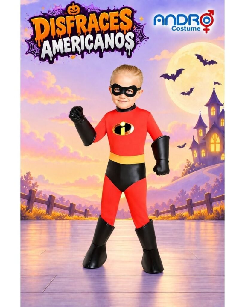 DISFRAZ NIÑO LOS INCREIBLES – DISFRAZ AMERICANO