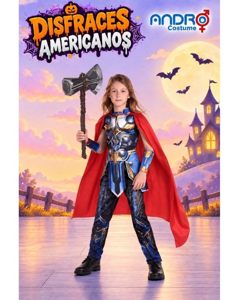 DISFRAZ NIÑO THOR- DISFRAZ AMERICANO