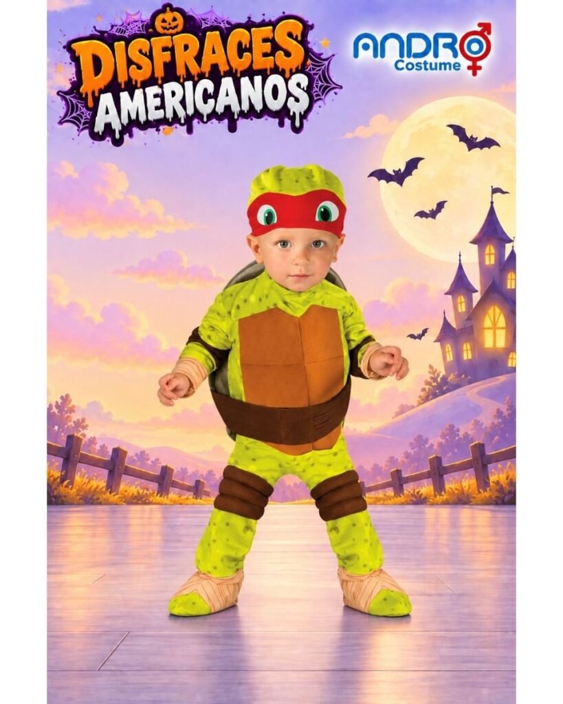 DISFRAZ NIÑO TORTUGAS NINJA – DISFRAZ AMERICANO