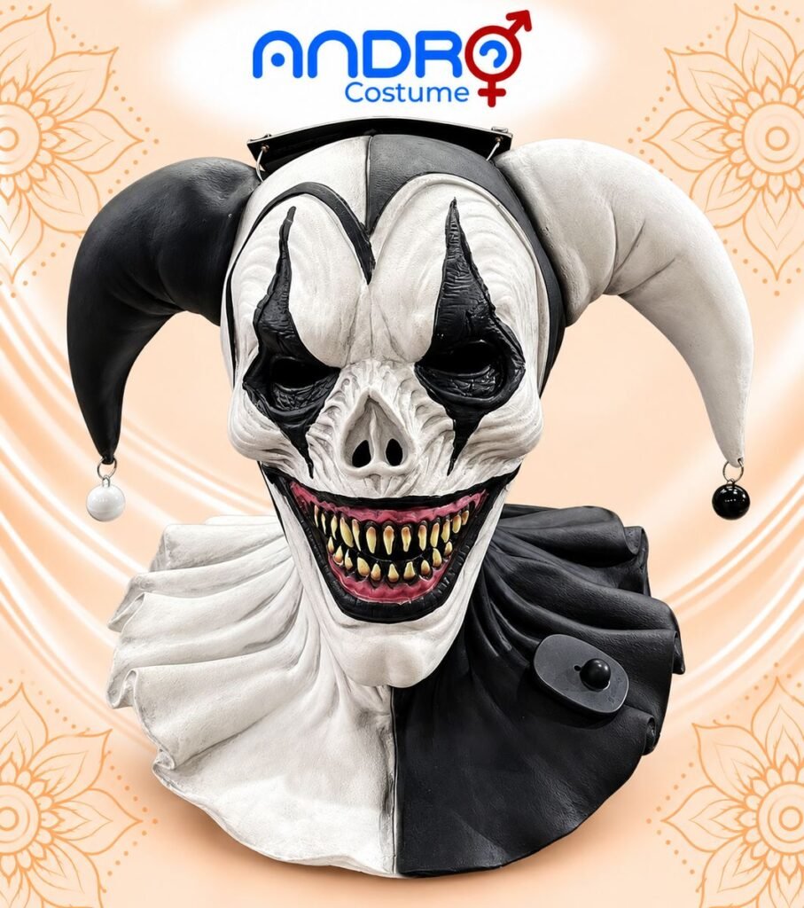 MASCARA LATEX PAYASO SINIESTRO