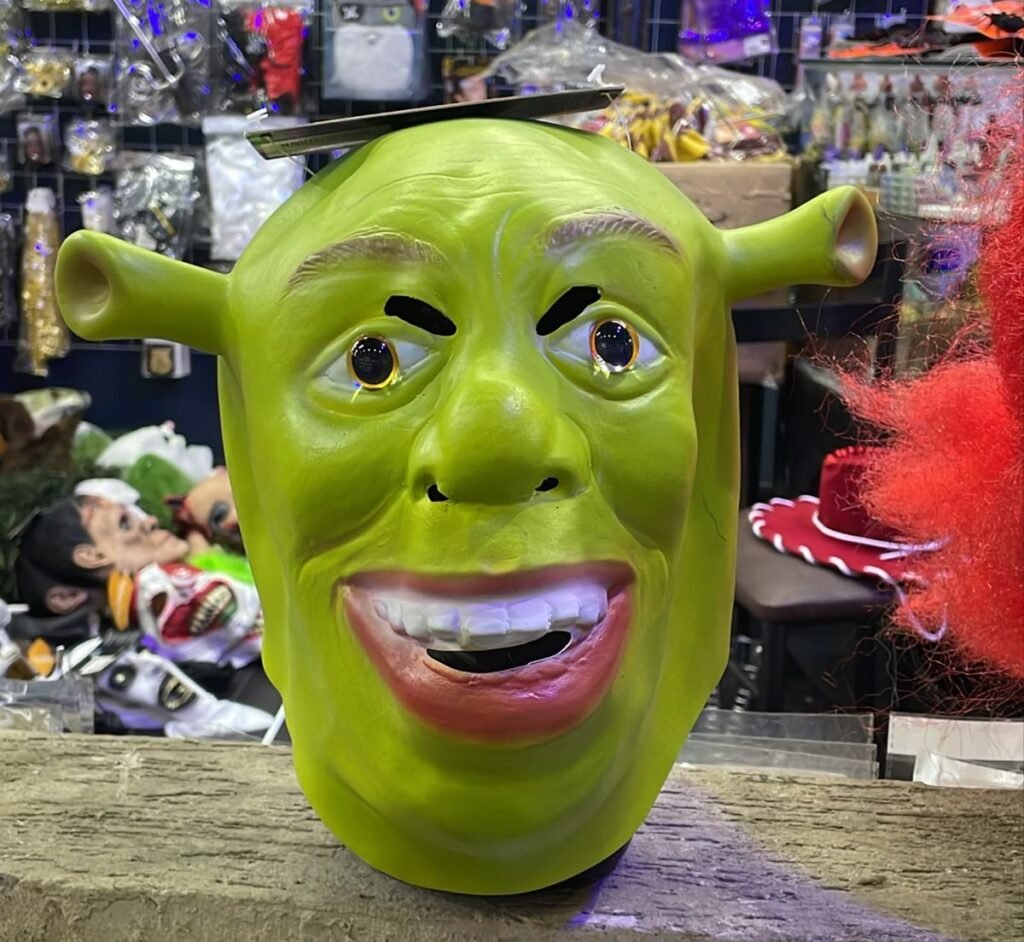 MASCARA LATEX SHREK