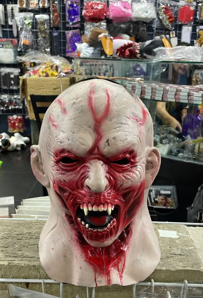 MASCARA LATEX VAMPIRO SINIESTRO